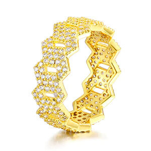 Trendy Cuban Link Hip Hop Rock Ring