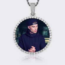 Load image into Gallery viewer, Personalized Photo Medallions Necklace For Men