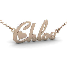 Load image into Gallery viewer, Personalized Name Necklaces With Cute Heart On Sale