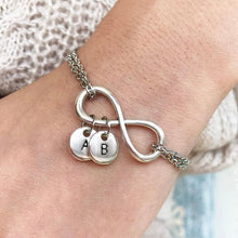 Load image into Gallery viewer, Personalized A to Z Letters Charms Anklet  Bracelets