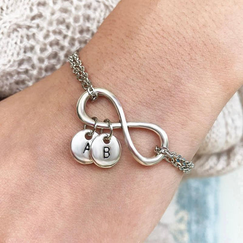 Personalized A to Z Letters Charms Anklet  Bracelets