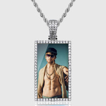Load image into Gallery viewer, Silver Color Men&#39;s Picture Necklace 
